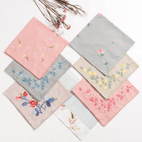 Cherish DIY Hand Embroidery Kit for Beginners - Suzhou Style Handkerchief