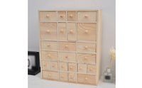 Wooden Drawer Organizer Multiple Drawers Wood Desktop Organizer Rectangular Small Drawer Storage Box