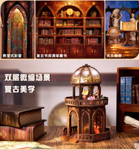 Observatory DIY Dollhouse Kit Wooden Puzzle Model