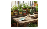 4 Pieces 4 Piece Garden Tool Set Child Potted Plant Tool Set Compact Kids Gardening Tools for Beginners, Women, Flower Beds