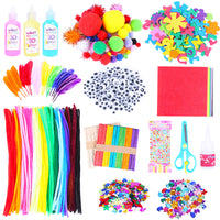 DIY Pipe Cleaner & Pom-Pom Craft Kit for Kids