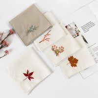 Cherish DIY Hand Embroidery Kit for Beginners - Suzhou Style Handkerchief
