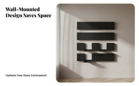 Foldable publication storage capacitySaving surface-Mounted Periodical Holder for Readers