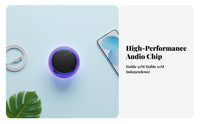Portable Mini Bluetooth Speaker High Volume Singlesingle-single-unit Bluetooth Speaker Deep Bass audio device True Wireless Stereo Pairing for Outdoor fans, Music Lovers, Party on the moveers, journey, Camping, Beach, Home