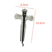 Jaw Harp Metal Jew's Harp Compact Folk Instrument for Instrumentalists