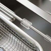 Telescopic Drain Basket Kitchen Sink Drainer, Stainless Steel Colander with Mesh, Over Sink Fruit and Vegetable Strainer for Modern Kitchen Home