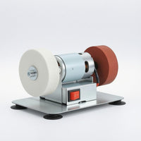 Front Switch Electric Bench Grinder Metal Body Two-Wheel Wheel Grinder Compact Electric Grinding Machine Abrasive Wheels