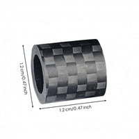 Cue Shaft Tip Ferrule Woven Pattern Billiard Cue Ferrule Hollow Center Sports Gear for Billiards
