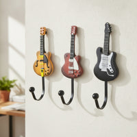 3 Pieces Guitar Wall Simple to Install to Install Guitar Wall Hooks Space-Saving for Guitarists, Bedroom