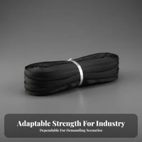 Heavy-Duty Continuous Coil Zipper Long-Lasting Zipper by the Yard Firmly Interlocked Teeth Sewing Supply Easy to Install for Outdoor Gear Makers, DIY Enthusiasts, Tent Production, Agriculture, Luggage Making, Upholstery