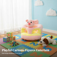 Sitting Trainer Plush Learn-to-Sit Sofa Anti-Fall Design Infant Support Seat Prevents Tipping over infant seating aid Soft and Comfortable for Babies 3-6 Months, Infants, Toddlers, floor activity, Nursery, Living Room, Playroom