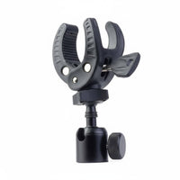 Wide Compatibility Adjustable Audio Device Clip Anti-Slip Grip Universal Mic Stand Clip Long-Lasting Plastic Audio Accessory for Studio
