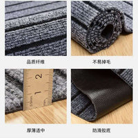 Absorbent Non-Slip Kitchen Floor Mat for Entryway and Bathroom, Customizable