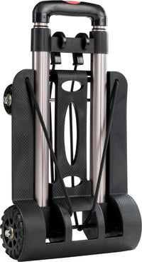 Aluminum Alloy 4-Wheel Foldable Shopping Cart with Telescopic Handle