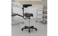 Oral Saddle Chair Support Ergonomic Saddle Chair Thick Padded Seat Furniture for Practice Space, Office