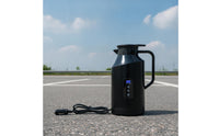 12V/24V Car Electric Kettle Dual Voltage Car Water Boiler Portable Travel Electric Kettle Stainless Steel for Commuters
