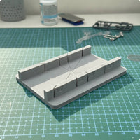 Model Cutting Guide Cutting Guide with Angle Markings Consistent Miter Jig for Hobbyists