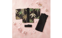 3 Pieces 1:12 Scale  Doll Kimono Outfit Wide Sleeves Black Waist Sash Matching Set