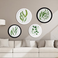 Round Wooden Picture Frame for Wall Mounting, 6-10 Inch, Creative Home Decor