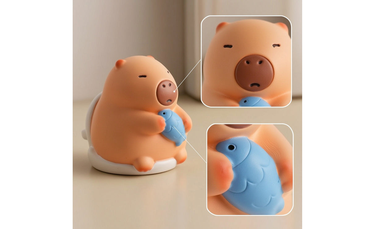 Dice Shaker Cup Compact Capybara Dice Cup Toy Tabletop Quiet for Gamers, Board Games, Game Nights