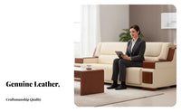 Single-Seater Office Sofa Business aesthetic Reception Chair Comfortable Cushioning Commercial Seating for managerials, Guests, Conference Room, Bedroom