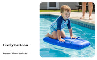 Inflatable Wave Board Portable Handled Inflatable Water Board Kids Water Board Thickened Material Kids Swimming Buoyant Board