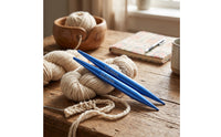 Aluminum Interchangeable Circular Knitting Detachable Circular Knitting Needle Set Organized Compact for Knitters, Home, Travel