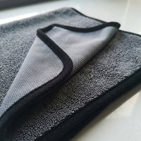 Twisted Loop Car Drying Towel and 500gsm Microfibre Cloth, Microfiber Cloths for Car Washing and Drying, High Absorbency Quick Dry Detailing