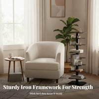 360° Rotating helical Book Tower Floor-Standing upright Book Tower Space-Saving book storage unit Multi-Tiered for Apartment Dwellers, Students, Homeowners, Small Spaces, Home Office, Living Room, Bedroom