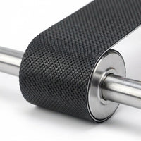 Rubber Roller Sleeve for Conveyor Belt, Self Anti-Slip Wear Resistant Cover, Textured Surface for Production Lines and Warehouses