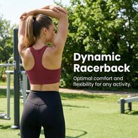 Sports Bras Women High Impact for Running with Shock Absorption Technology, Polyester Spandex Design for Fitness and Workouts