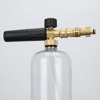 Car Wash and Car Detailing Foam Sprayer for Car Washing, High Pressure Foam Lance with 1L Bottle, Adjustable Nozzle and Quick Release Fitting