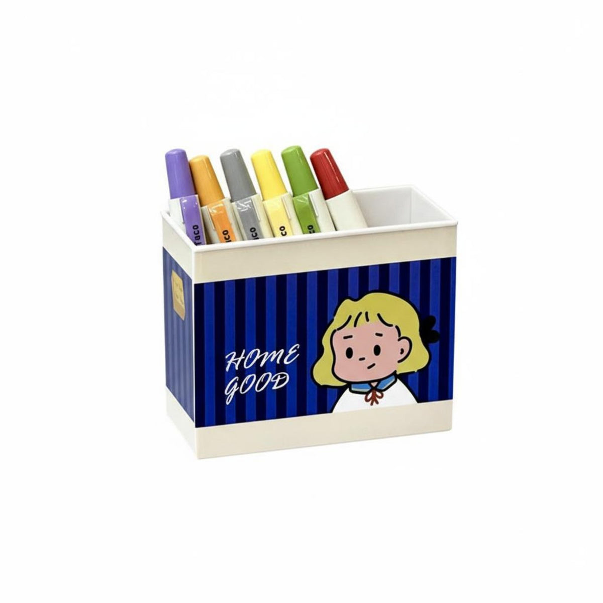 Strong Magnetic Elements Attractive Storage Box Multifunctional Attractive Pen Holder Space Saving for Children, Toddlers, Playroom