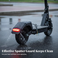 Electric Scooter Rear Mudguard High Strength Folding Scooter Rear Mudguard Replacement Part Reinforced Mounting Vehicle