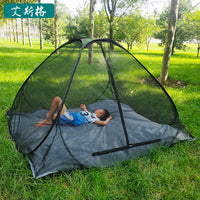 Pop-Up Mosquito Net Tent for Outdoor Camping - Portable, Single Layer, Insect Protection