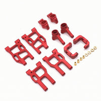 Metal Kit Simple Installation Framework Arms with C Shaped Hubs Lightweight Steering Hub for RC Builders, Track