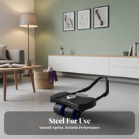 Automatic Return-Assist Abdominal Wheel Ergonomic Design Abdominal Wheel with Elbow Support Elbow Support Mid-Section Wheel