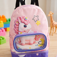Kids' Cartoon Dry Wet Separation Swim Backpack for Outdoor Sports and Beach