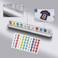 Parking Number Card with Aluminum Base Sporty for Drivers