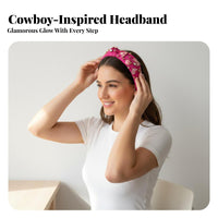 Crystal Hairband Shimmering Crystal Headband Stylish Hair Hoop Sparkling Embellished Headband Statement Piece for Everyday Wear