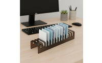 High Clarity Acrylic Tile Display Stand Large Capacity Stone Sample Organizer Polished Edges Building Material Sample Holder Modern Minimalist Design for Contractors, Exhibition