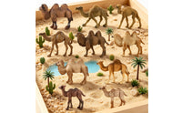 10 Pieces Camel Figurine Mini Figurine Collectible Miniature for Hobbyists, Collectors, Dioramas