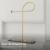 Light Luxury Design Single Clothing Valet unobstructedstanding Clothes Stand Minimalist Garment Rack Multi-Functional for Homeowners, Renters, Adults, Bedroom, wardrobe area, Entryway, Hallway