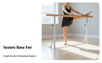 Adjustable Height Dance Barre Sturdy Construction Adjustable Height Dance Barre Stable Home Stretching Bar for Dancers, Children