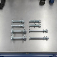 Control Arm Cam Bolt Kit Direct Replacement Cam Bolt Hardware Kit Adjustable Auto Parts for Home Mechanics