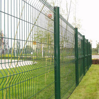 Peach Post Triangle Bend Fence for Highway, Railway, and Orchard Isolation