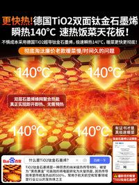2025新款暖菜板】加热菜板饭菜保温板家用恒温折叠多功能餐垫神器