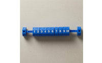 Mounting Holes Compact Rectangular Score Counter Lightweight Plastic Score Counter Sports Equipment