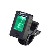 JOYO Digital Clip-On Tuner for Acoustic Guitar Ukulele Bass Violin Chromatic