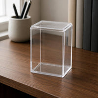 Clear Acrylic Display Box Guarding Dustproof Acrylic Box Removable Lid Stuffed Doll Display Case